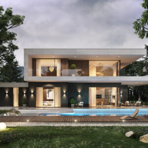 Solar-Powered Waterproof Wall Light