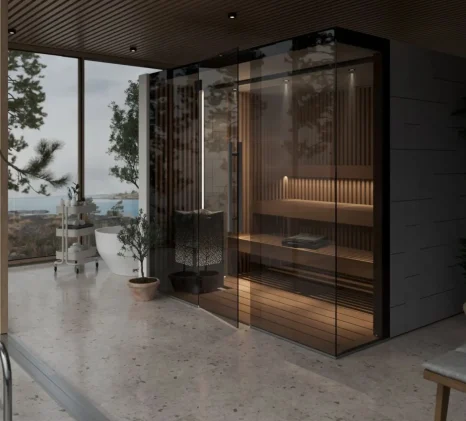 Reflection Sauna Room from Tylo